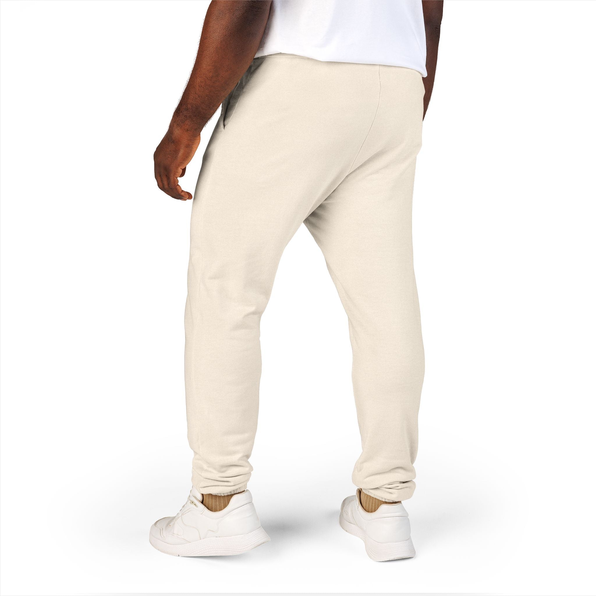 Kallivaro Vertical Logo Sweatpants — Garment-Dyed Fleece Joggers