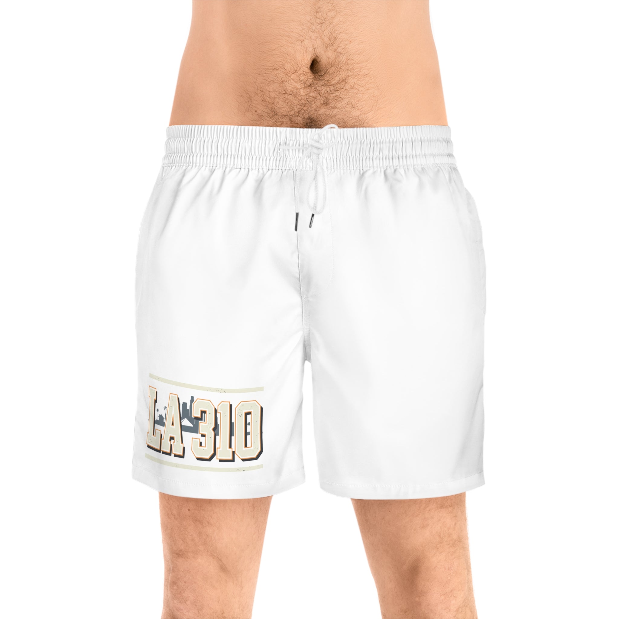 LA 310 Beach Swim Shorts — Men's Mid-Length Surf Trunks