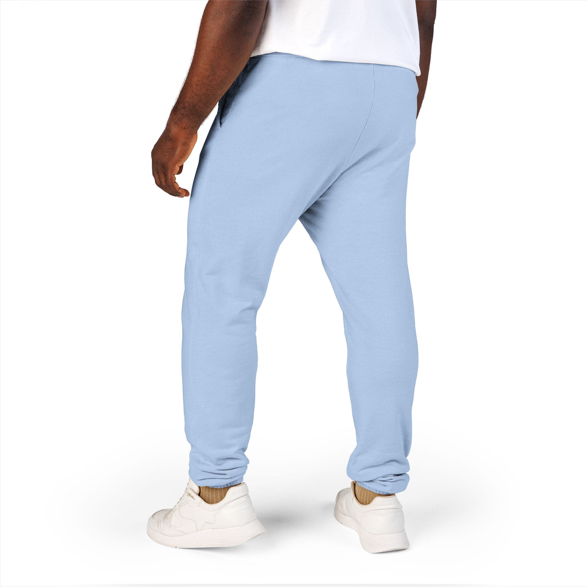 Kallivaro Vertical Logo Sweatpants — Garment-Dyed Fleece Joggers