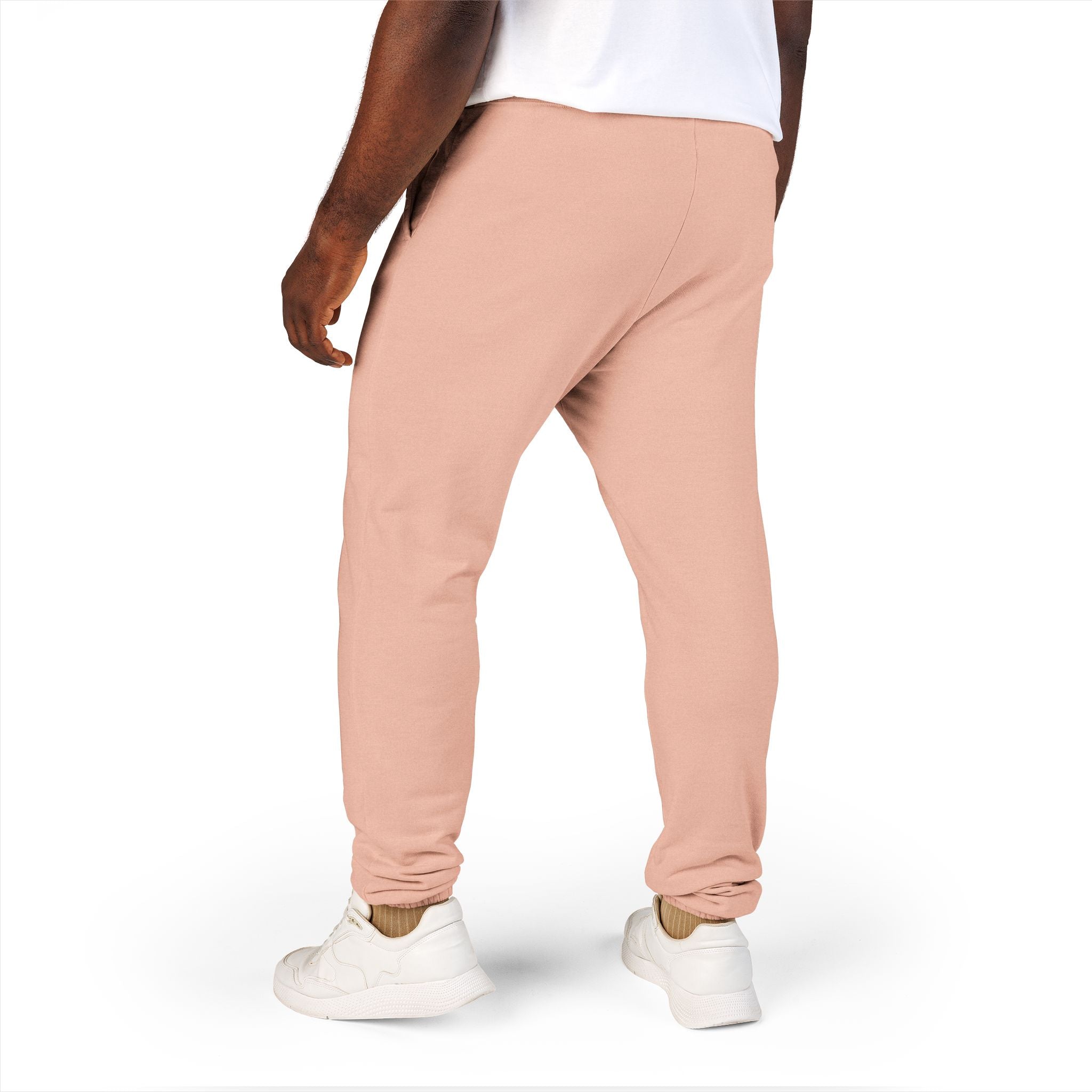 Kallivaro Vertical Logo Sweatpants — Garment-Dyed Fleece Joggers