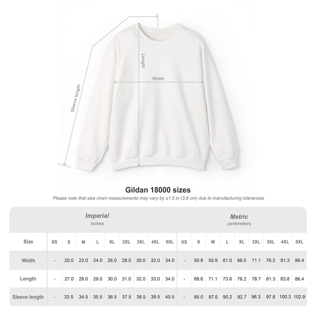 Cat with Coffee Crewneck Sweatshirt