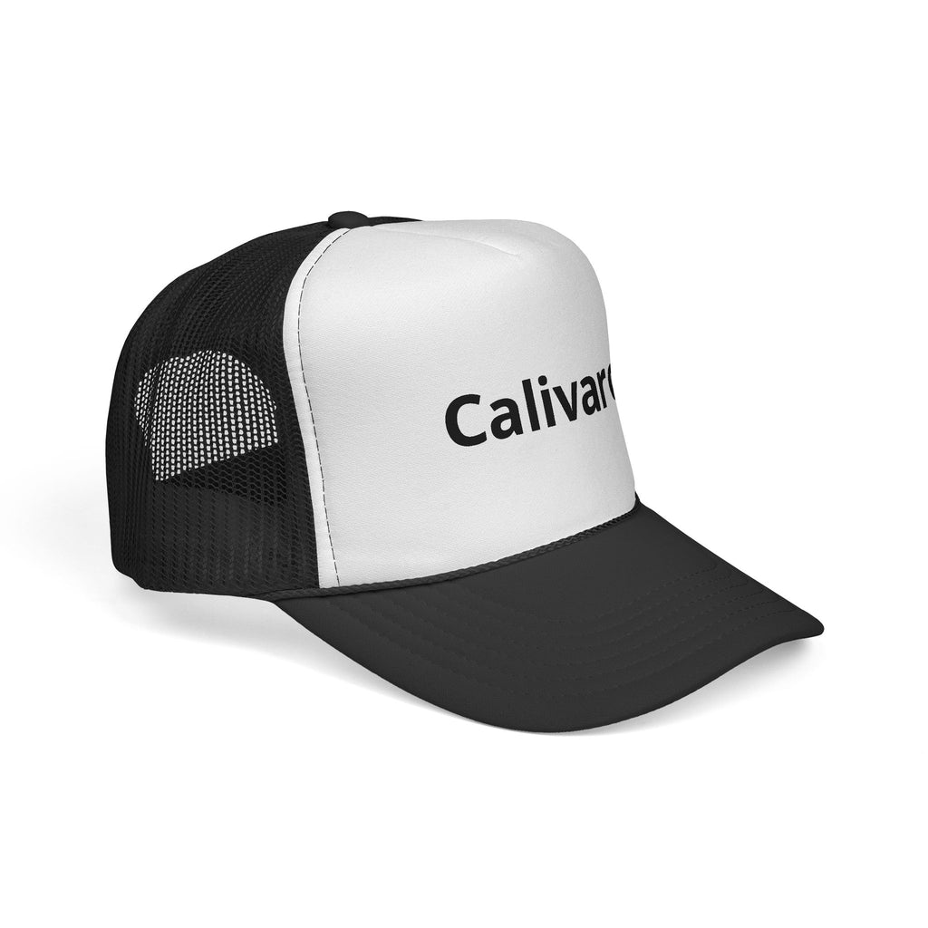 Calivaro Embroidered Trucker Cap — Classic Mesh Baseball Hat