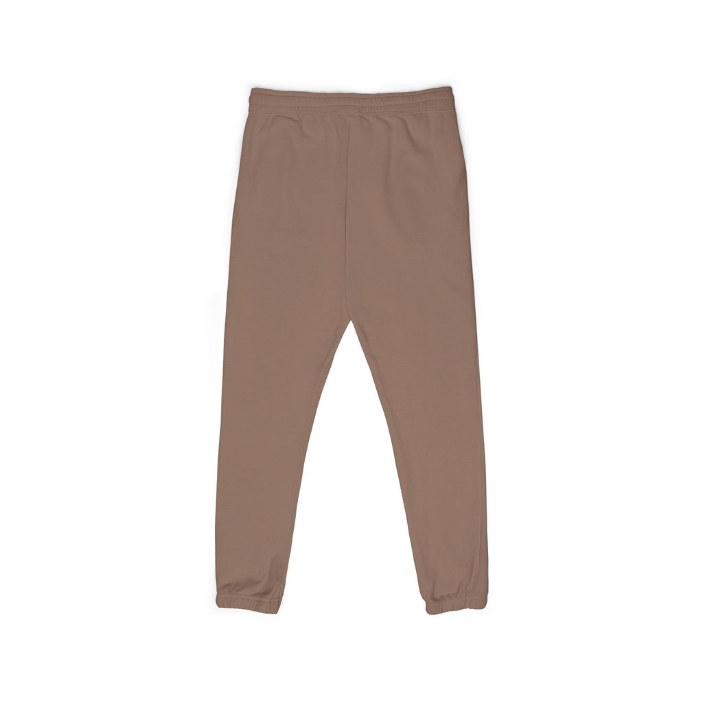 Kallivaro Vertical Logo Sweatpants — Garment-Dyed Fleece Joggers