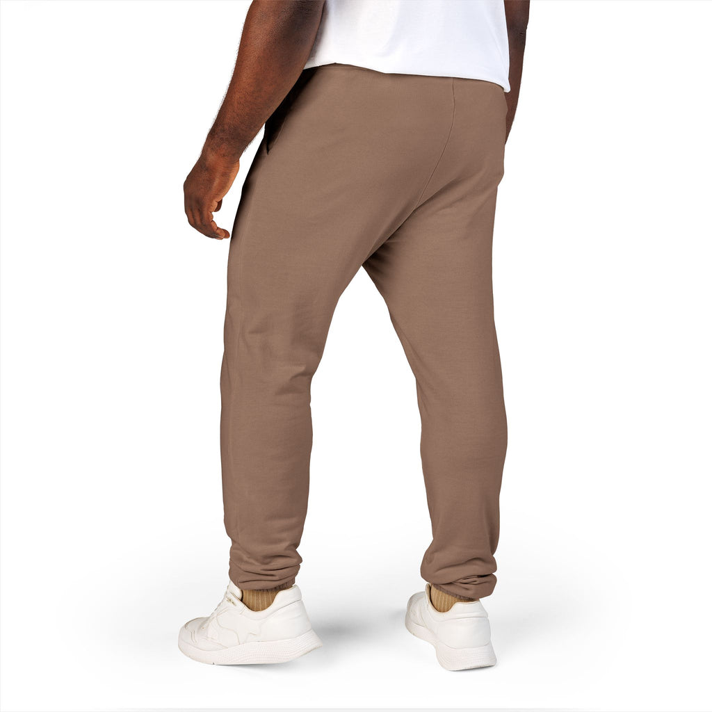 Kallivaro Vertical Logo Sweatpants — Garment-Dyed Fleece Joggers